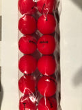Volvik Vivid Fluoro Red - AAA Grade Used Golf Balls