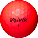 Volvik Vivid Fluoro Red - AAA Grade Used Golf Balls