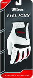 Wilson Feel Plus Glove Men's Left Hand Medium White