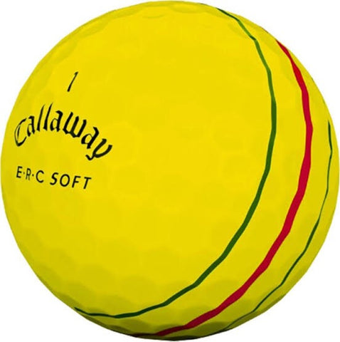 Callaway E.R.C Soft Yellow - AAA Grade Used Golf Balls
