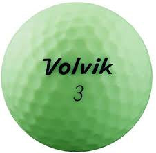 Volvik Vimat Fluoro Green - AAA Grade Used Golf Balls