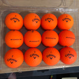 Callaway Supersoft Matte Orange - AAA Grade Used Golf Balls