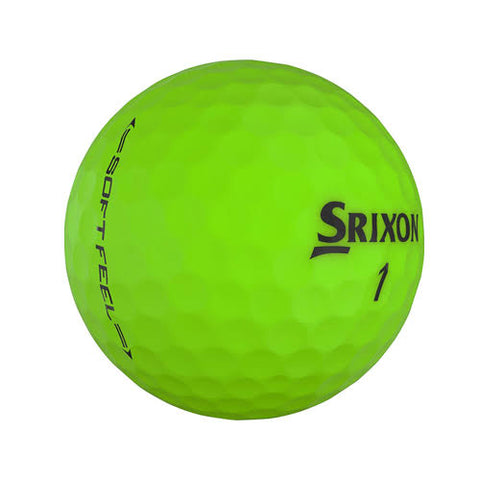 Srixon Soft Feel Brite Green - AAA Grade Used Golf Balls