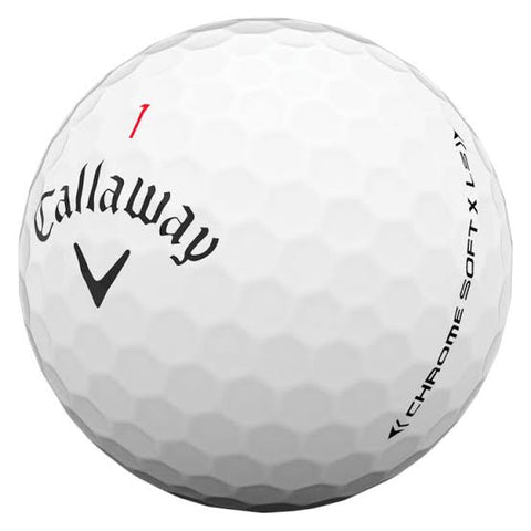 Callaway 2021-22 Chrome Soft X LS - AAA Grade Used Golf Balls