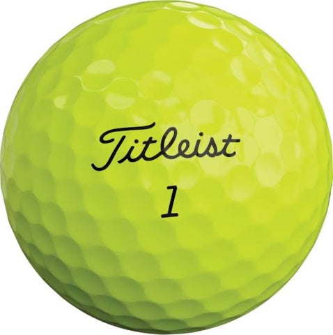 Titleist Pro V1 - MINT Grade Used Golf Balls - Optic Yellow
