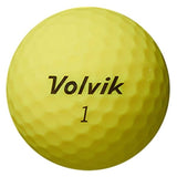 Volvik Vivid XT Fluoro Yellow - AAA Grade Used Golf Balls