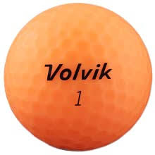 Volvik Vimat Fluoro Orange - AAA Grade Used Golf Balls