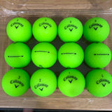 Callaway Supersoft Matte Green - AAA Grade Used Golf Balls