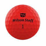 Wilson Staff Duo Soft Optix Red - AAA Grade Used Golf Balls