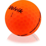 Volvik Vivid XT Fluoro Orange - AAA Grade Used Golf Balls