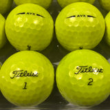 Titleist AVX - MINT Grade Used Golf Balls - Optic Yellow